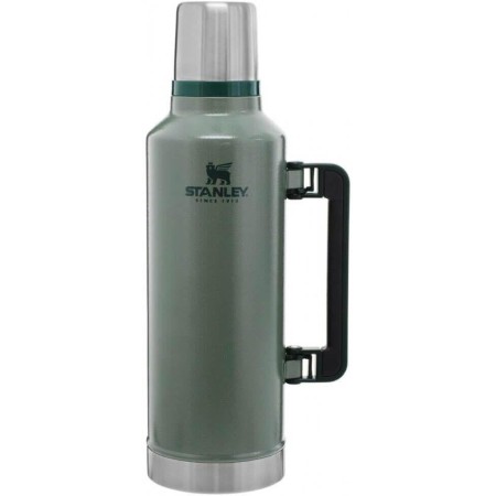 Stanley Classic Legendary Botella Termica 0.47L - Mantiene Frío o Calor 15 Horas - Termo Cafe - Cantimplora Acero Inoxidable -