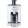 Braun Hogar PuEase SJ3100WH Licuadora, 500 W, diseño compacto, depósito de pulpa 1.25 L, jarra con separador pulpa 750 ml,