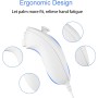 Aukuoy 2 Pack Nunchuck Controlador para Wii, Remote Nunchuk Reemplazo Mando Controller para Nintendo Wii & Wii U Gamepad
