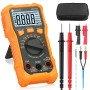 Neoteck Multimetro Digital 2000 Conteos Polímetro Tester Electricista para Corriente CA/CC Tensión Resistencia Capacitancia NCV