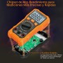Neoteck Multimetro Digital 2000 Conteos Polímetro Tester Electricista para Corriente CA/CC Tensión Resistencia Capacitancia NCV