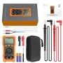 Neoteck Multimetro Digital 2000 Conteos Polímetro Tester Electricista para Corriente CA/CC Tensión Resistencia Capacitancia NCV