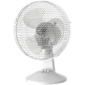 Comfee' Ventilador de Mesa Silencioso de 2 Velocidades - Ventilador Pequeño 23 cm con Oscilación 90º y 3 Aspas - Ventiladores