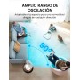 Comfee' Ventilador de Mesa Silencioso de 2 Velocidades - Ventilador Pequeño 23 cm con Oscilación 90º y 3 Aspas - Ventiladores
