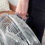 Black+Decker bxeff120e – ventilador circulador de aire de 120w de potencia y 45cm de diámetro, grandes aspas de aluminio, 3
