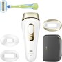 Braun IPL Silk-Expert Pro 5 PL5242 Depilación para el hogar, Blanco/Oro, Alternativa a la depilación láser, con caso, sistema de