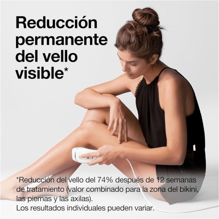 Braun Depiladora Mujer, ipl depiladora de luz pulsada, Alternativa a la Depilación Láser en Casa, Cabezal de Precisión y