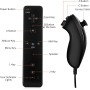 QUMOX Mando a Distancia Mando a Distancia + Nunchuk para Wii