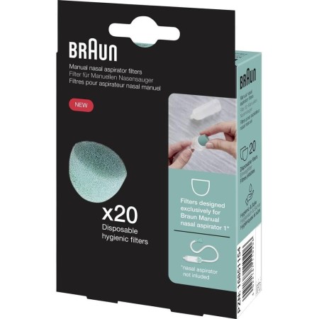 Braun 1 Aspirador Nasal BNA100EU Eléctrico para Todas las Edades a Partir de 0 Años, Elimine la Congestión Nasal de Forma Rápida