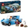 LEGO Harry Potter Ford Anglia Volador de Juguete de Fantasía, Juego de Aventuras con Coche de la Familia Weasley, Regalo para