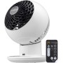 Iris Ohyama Woozoo, 30m², Ventilador de mesa, Azul mate, 5 velocidades, Mando a distancia, Oscilación multidireccional,