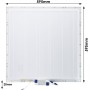 M Ledme - Pack de 2 Panel LED 60X60 cm 42W, Blanco neutro 4500K, 4200 lumenes, Driver Incluido, Empotrable, Ideal para oficinas.