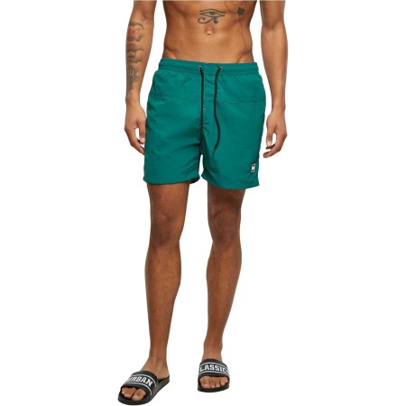 URBAN CLASSICS Bañador para Hombre Estilo Moderno, Bermudas Cortos, Shorts de Baño para Natación de Secado Rápido adapto para