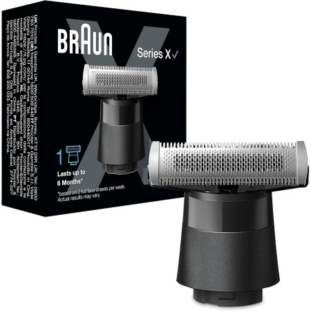 Braun Series X Cabezal de Recambio XT20 ORIGINAL, Lámina 4D, Compatible Con Todas las Recortadoras de Barba y Afeitadoras