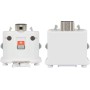 GIRIAITUS Wii Motion Plus Adaptador - Controlador de Sensor de conexión Wii Motion Plus (Blanco 2 Unidad)