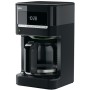 Braun KF 7120 Cafetera eléctrica semi-automática con jarra de cristal, 1000 W, 12 tazas, acero inoxidable, negro