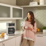 Braun KF 7120 Cafetera eléctrica semi-automática con jarra de cristal, 1000 W, 12 tazas, acero inoxidable, negro
