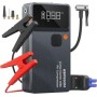 Arrancador de Baterías de Coche,Booster para Coche con Compresor de Aire Portátil 7en1,Arranque de Batería con Inflador para