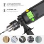 Galax Pro Taladro Percutor 600 W, Taladro Percutor con Cable de Velocidad Variable 0-3000 rpm, 2 Funciones en 1, Portabrocas de