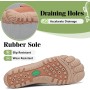 SAGUARO Mujer Zapatos de Agua para Hombre Surf Escarpines Playa Natación Respirable Antideslizante Playa Natación Aire Libre