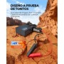 Arrancador de Baterías de Coche,Booster para Coche con Compresor de Aire Portátil 7en1,Arranque de Batería con Inflador para