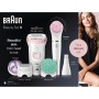 Braun Silk-épil 9 Kit Depiladora Eléctrica Mujer, 9-995 Deluxe 9 en 1, Depilación inalámbrica en seco y húmedo, Depiladora,