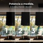 Cecotec Campana Extractora 44Cm En Isla Cuadrada Bolero Flux Cct 448000 Glass Grey A++. Acabado Vidrio Gris, Succión 800M3/H,