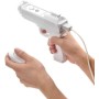 OSTENT Pistola ligera Gun Shooting Sport Video Game Compatible para Nintendo Wii Remote Controller Pack de 2