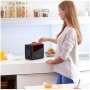 Braun Hogar Tostador PurEase HT3100WH - Tostadora de Pan, 1000 w, 1 Ranura, 7 Niveles de Potencia, Recogecable, Color Blanco
