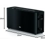 Braun Hogar Tostador PurEase HT3100WH - Tostadora de Pan, 1000 w, 1 Ranura, 7 Niveles de Potencia, Recogecable, Color Blanco
