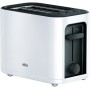 Braun Hogar Tostador PurEase HT3100WH - Tostadora de Pan, 1000 w, 1 Ranura, 7 Niveles de Potencia, Recogecable, Color Blanco