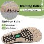 SAGUARO Mujer Zapatos de Agua para Hombre Surf Escarpines Playa Natación Respirable Antideslizante Playa Natación Aire Libre