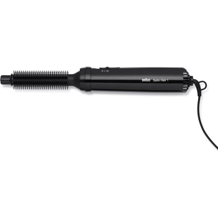 Braun Satin Hair 1 Airstyler 110 Straightening curling brush Negro, Blanco 200W 2m - Moldeador de pelo (Cepillo alisador y