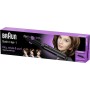 Braun Satin Hair 1 Airstyler 110 Straightening curling brush Negro, Blanco 200W 2m - Moldeador de pelo (Cepillo alisador y