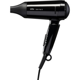 Braun Satin Hair 3 HD350 Style&Go - Secador de viaje, color negro