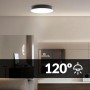 M Ledme - Plafón Led Neox 24W Blanco, Temperatura de Color CCT, ideal para Cocina, Balcón y Dormitorio.