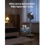 Dreo Ventilador de Pie Silencioso con Control Remoto - Alcance de 24 m, 23dB, Volumen de Aire de 1200 m³/h, 3 Modos, 8