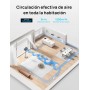 Dreo Ventilador de Pie Silencioso con Control Remoto - Alcance de 24 m, 23dB, Volumen de Aire de 1200 m³/h, 3 Modos, 8