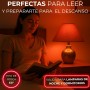DM TECH Luz Roja Nocturna Melatonina E27 - Bombilla Terapia Roja para Dormir - Tecnología Flicker Free + 0% Luz Azul + Rosca