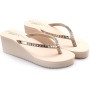 New front Chanclas Altas Negras Chanclas de Cuña para Mujer Chanclas Mujer Elegantes Chanclas Mujer Playa Moda Tacón Inclinado
