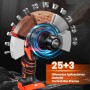 Taladro Atornillador Batería 20V, FAHEFANA Taladro Inalámbrico, 2 Baterías 2.0Ah y Accesorios 89 Piezas, 42Nm Máx, 25+1 Ajuste