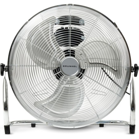 Grunkel - Ventilador Industrial de Suelo de 100W y 18" de diametro - MET-H18 INDUSTRIAL - Con 3 velocidades diferentes y ángulo