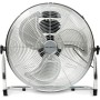 Grunkel - Ventilador Industrial de Suelo de 100W y 18" de diametro - MET-H18 INDUSTRIAL - Con 3 velocidades diferentes y ángulo