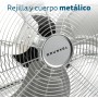 Grunkel - Ventilador Industrial de Suelo de 100W y 18" de diametro - MET-H18 INDUSTRIAL - Con 3 velocidades diferentes y ángulo