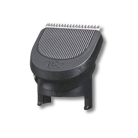 Braun Cabezal de recortadora con respaldo de hoja de plástico principal para tipos de recortadora 5513, 5514, 5515, 5516, 5517,