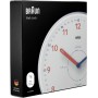 Braun Reloj de Aprendizaje Analógico Movimiento de Cuarzo Silencioso, Esfera de Fácil Lectura, 23cm de Diámetro en Blanco,