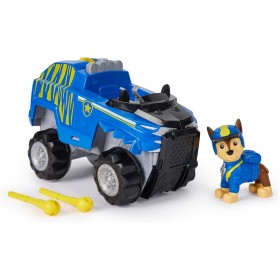 Patrulla Canina - Pack Figura Chase Jungle Pups y Vehículo Tiger Lanza Proyectiles - Patrulla Canina Juguetes - 6067758 -