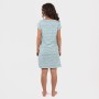 TRAMAS+ Blusón Verano para Mujer Algodón - Vestido Manga Corta Bohemio Liso y Estampado - Vestido Playa Casual Informal Mini