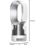 Dyson AM07 Air Multiplier Tower Fan, White