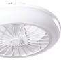 Ventilador de Techo 36W 1800Lm Iluminación LED CCT Variable Control Remoto 50.000H - Blanco [HO-LEDFAN-13-W] | Greenice